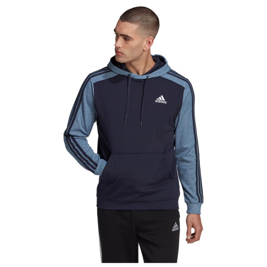 Adidas Ανδρικό φούτερ Essentials Melange French Terry Hoodie Adidas Ανδρικό φούτερ Essentials Melange French Terry Hoodie